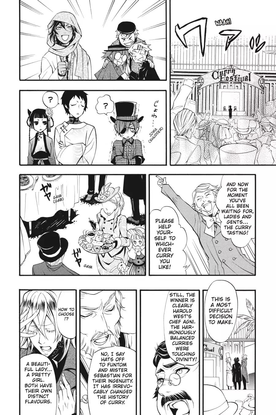 Kuroshitsuji Chapter 21 page 40 - Chapter 21: In the afternoon: The Butler, Competitive