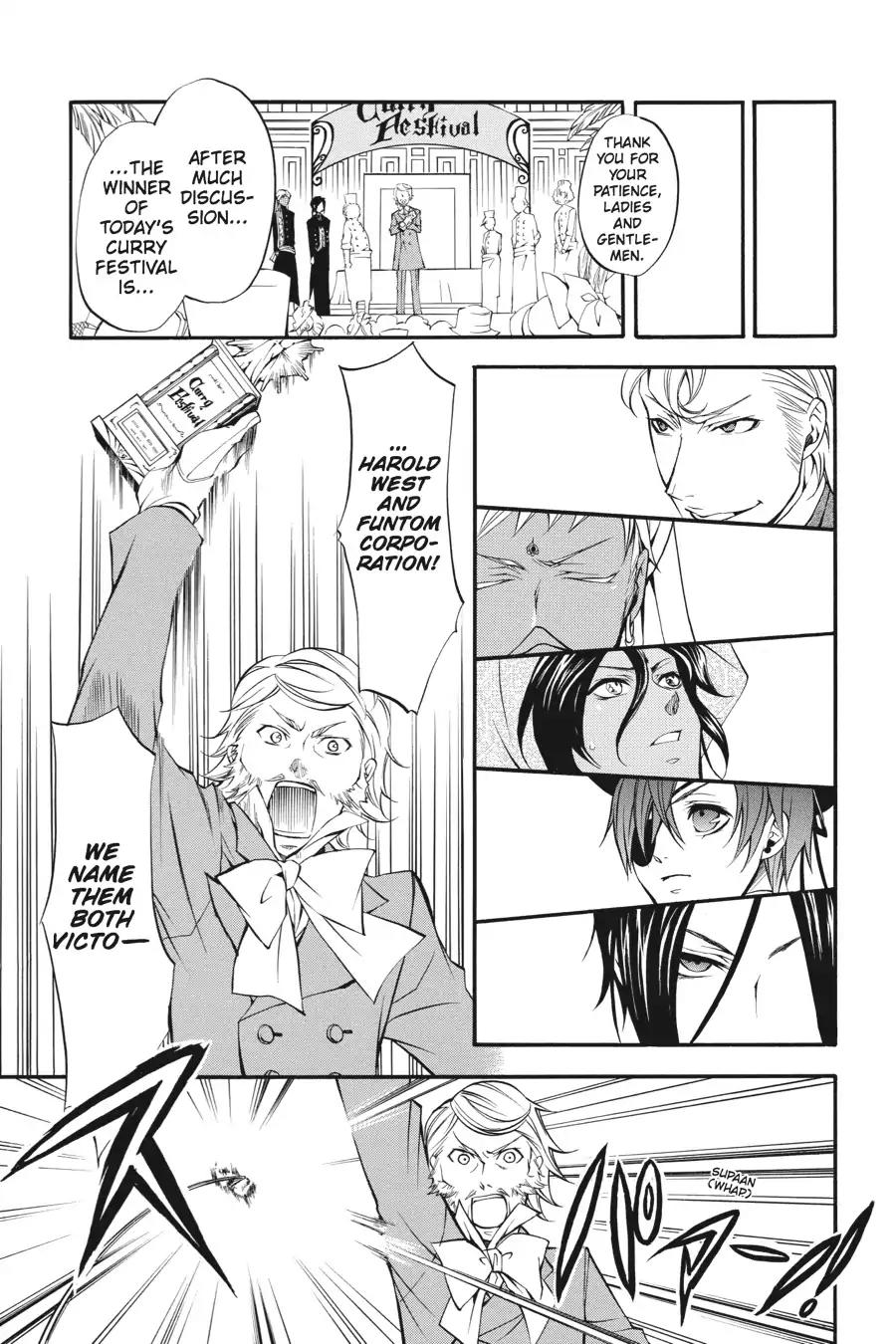 Kuroshitsuji Chapter 21 page 41 - Chapter 21: In the afternoon: The Butler, Competitive