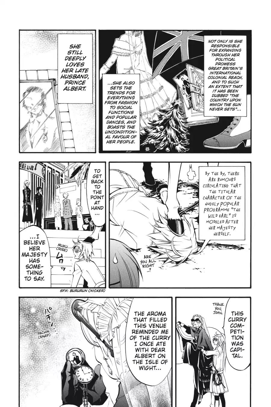 Kuroshitsuji Chapter 21 page 45 - Chapter 21: In the afternoon: The Butler, Competitive