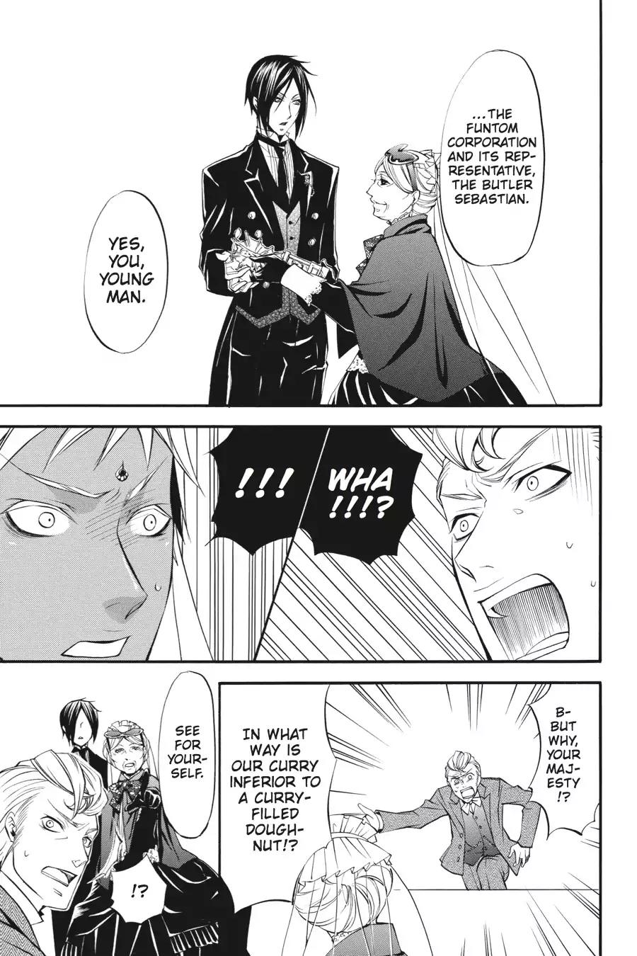 Kuroshitsuji Chapter 21 page 47 - Chapter 21: In the afternoon: The Butler, Competitive