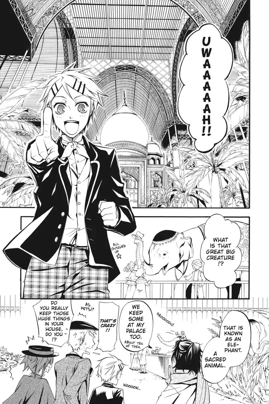 Kuroshitsuji Chapter 21 page 5 - Chapter 21: In the afternoon: The Butler, Competitive