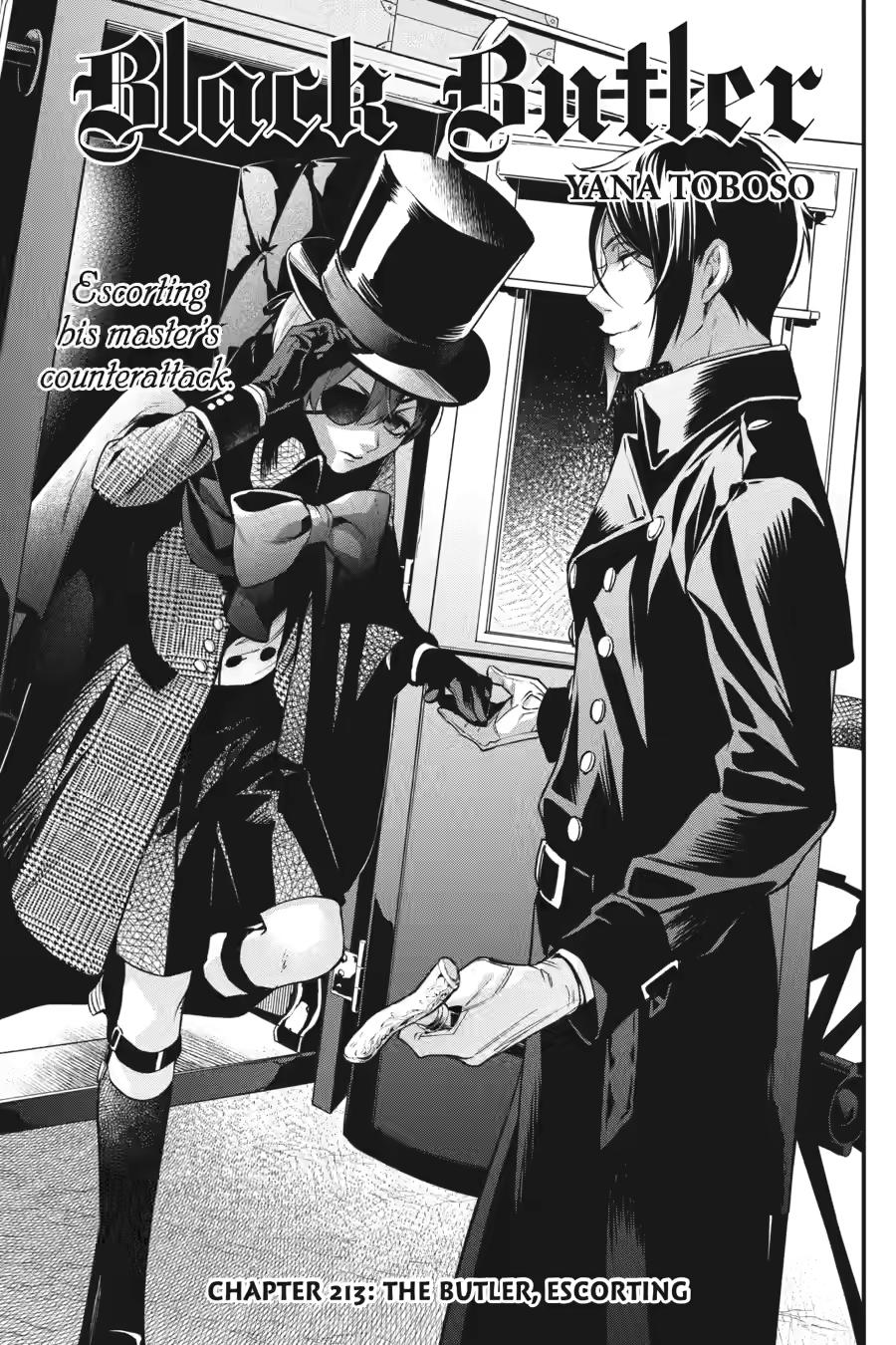 Kuroshitsuji Chapter 213 page 1 - Chapter 213
