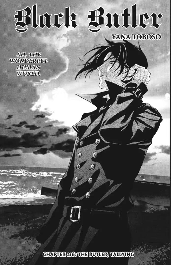 Kuroshitsuji Chapter 216 page 1 - Chapter 216