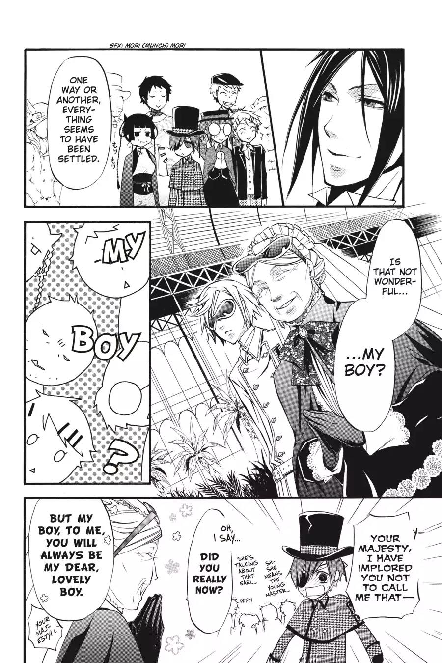 Kuroshitsuji Chapter 22 page 14 - Chapter 22: At night: The Butler, Victorious