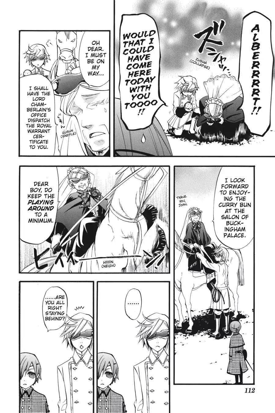 Kuroshitsuji Chapter 22 page 16 - Chapter 22: At night: The Butler, Victorious