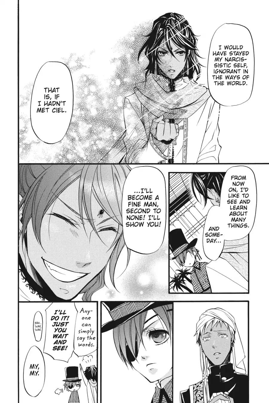Kuroshitsuji Chapter 22 page 18 - Chapter 22: At night: The Butler, Victorious