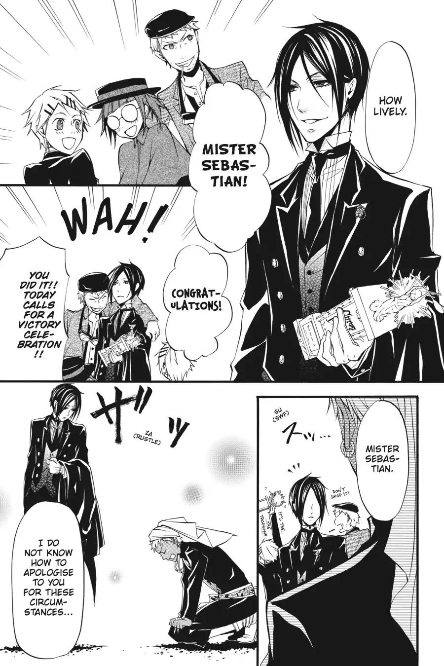 Kuroshitsuji Chapter 22 page 19 - Chapter 22: At night: The Butler, Victorious