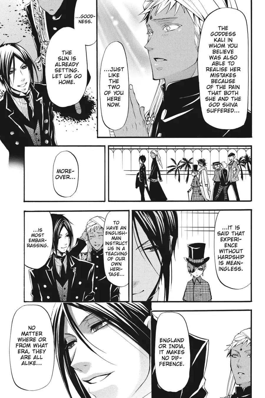 Kuroshitsuji Chapter 22 page 21 - Chapter 22: At night: The Butler, Victorious