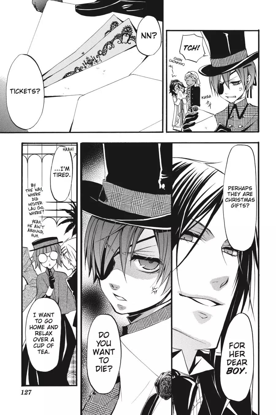 Kuroshitsuji Chapter 22 page 31 - Chapter 22: At night: The Butler, Victorious