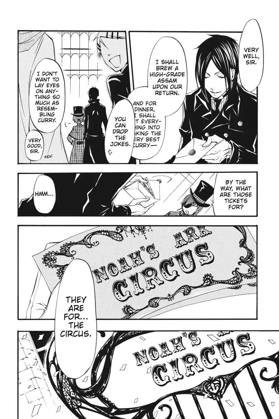 Kuroshitsuji Chapter 22 page 32 - Chapter 22: At night: The Butler, Victorious