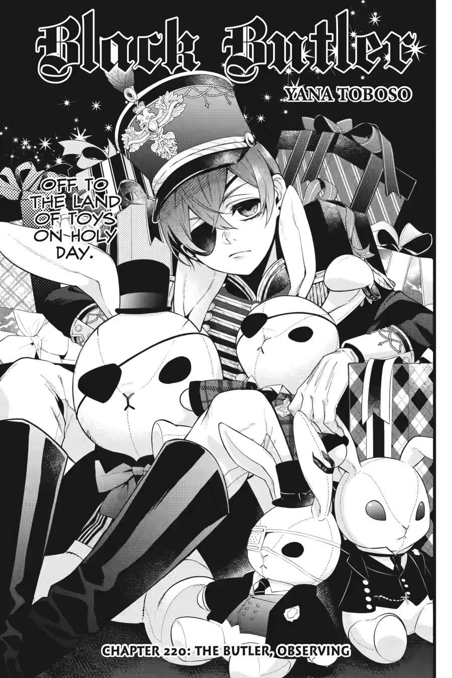 Kuroshitsuji Chapter 220 page 1 - Chapter 220