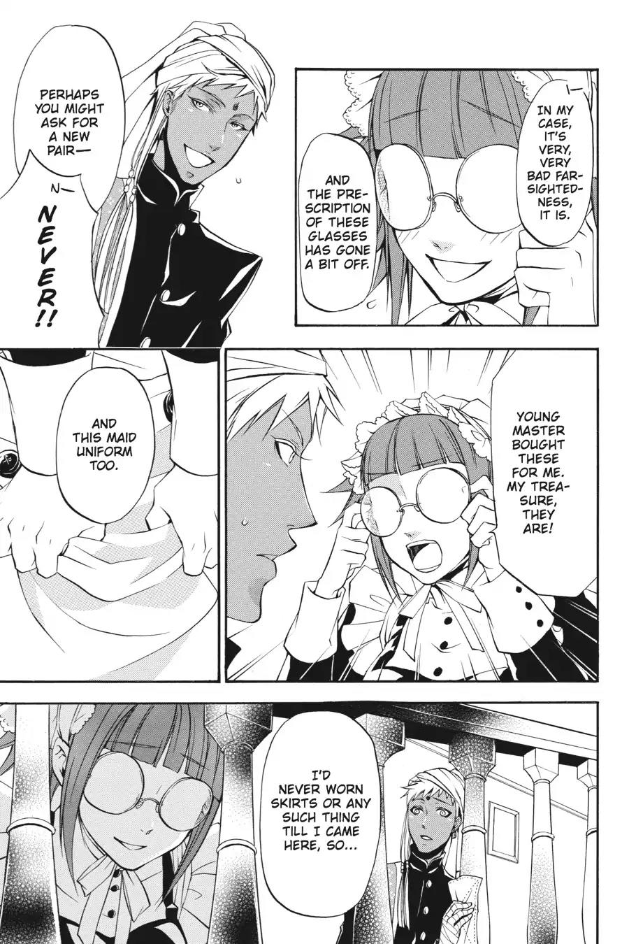 Kuroshitsuji Chapter 23 page 15 - Chapter 23: At midnight: The Butler, Agitated