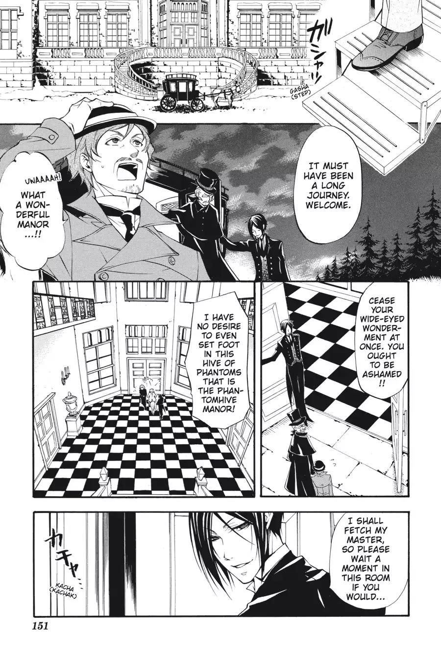 Kuroshitsuji Chapter 23 page 19 - Chapter 23: At midnight: The Butler, Agitated