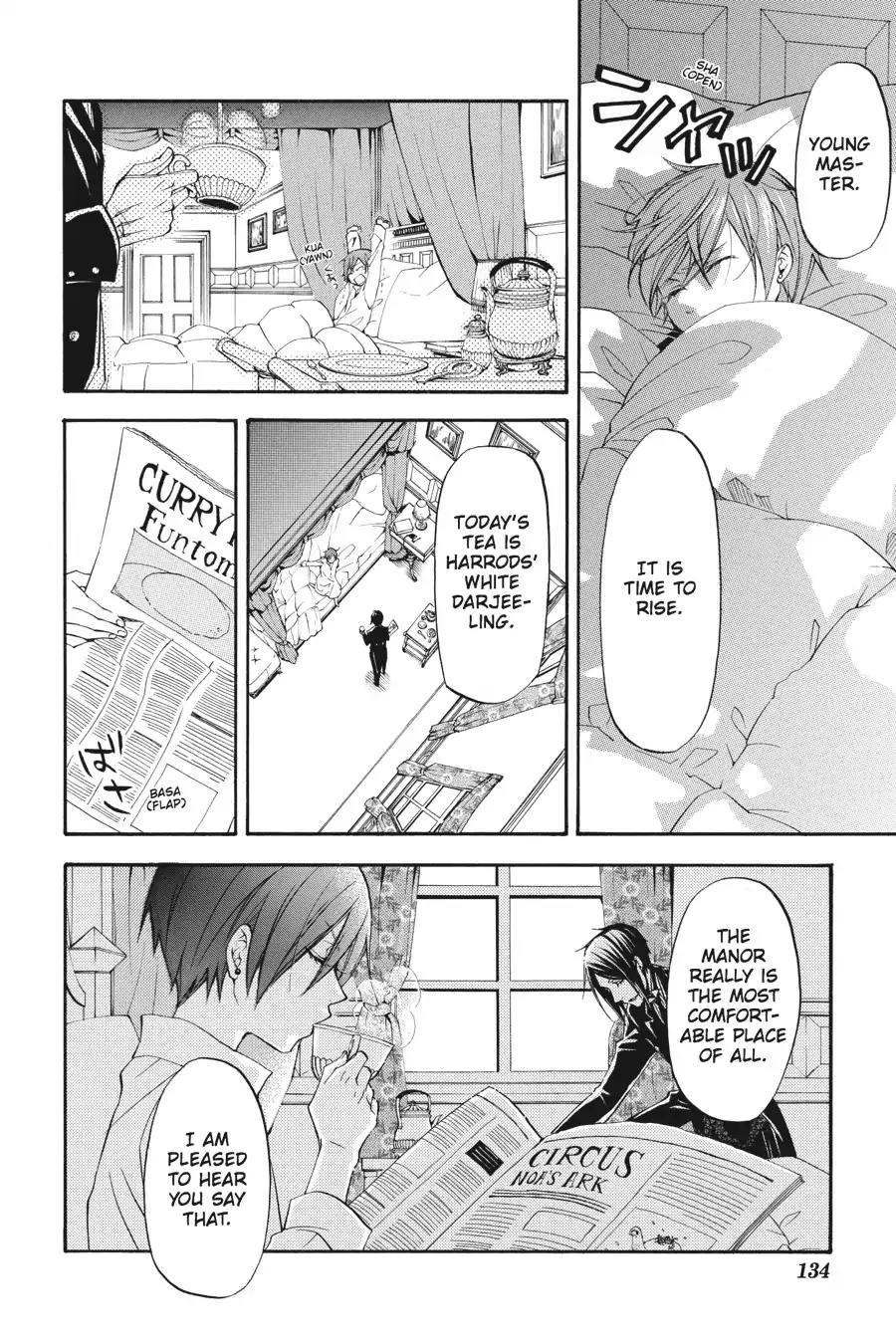 Kuroshitsuji Chapter 23 page 2 - Chapter 23: At midnight: The Butler, Agitated
