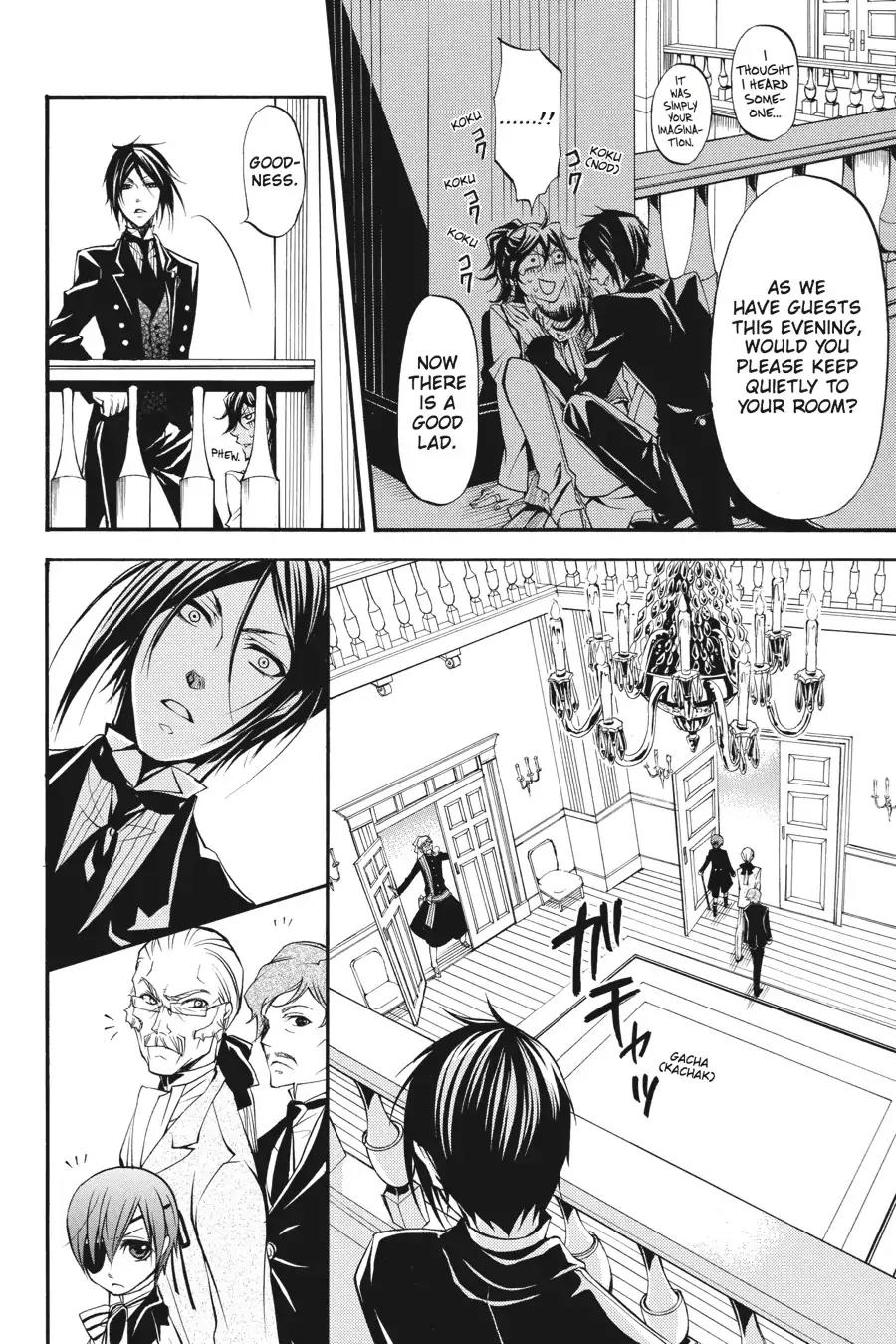 Kuroshitsuji Chapter 23 page 26 - Chapter 23: At midnight: The Butler, Agitated