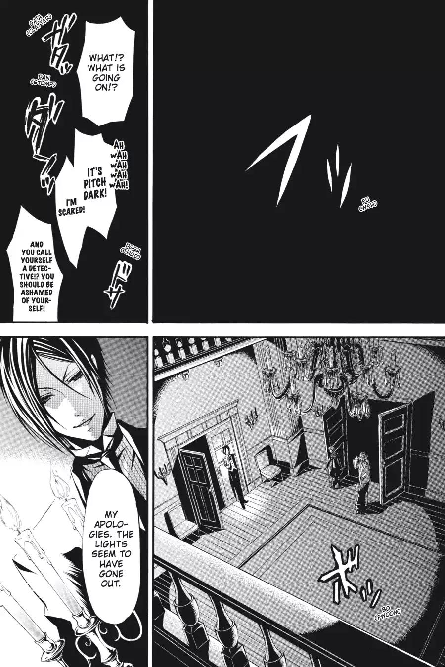 Kuroshitsuji Chapter 23 page 27 - Chapter 23: At midnight: The Butler, Agitated