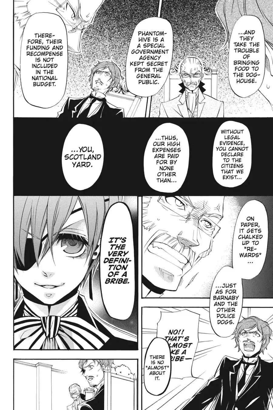 Kuroshitsuji Chapter 23 page 30 - Chapter 23: At midnight: The Butler, Agitated