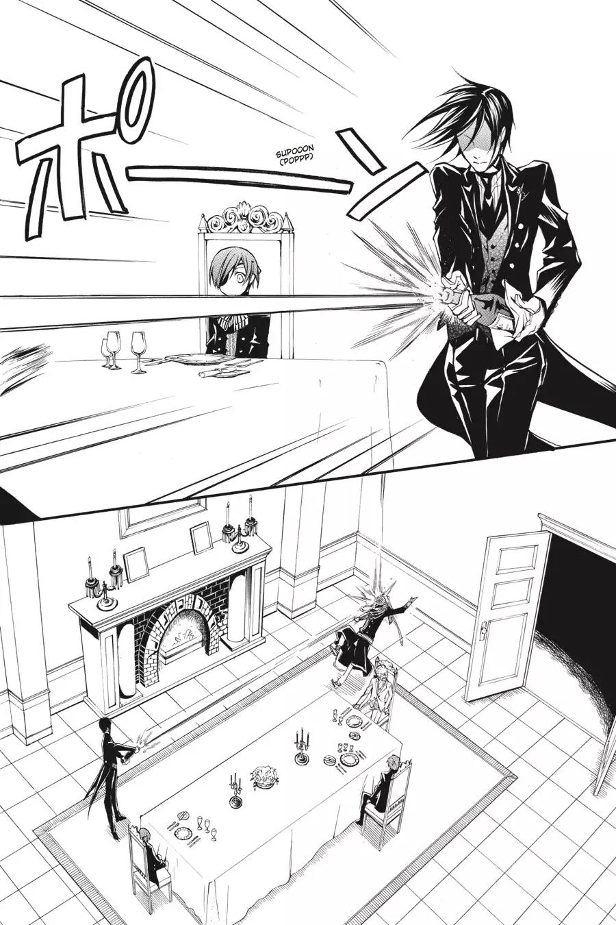 Kuroshitsuji Chapter 23 page 32 - Chapter 23: At midnight: The Butler, Agitated