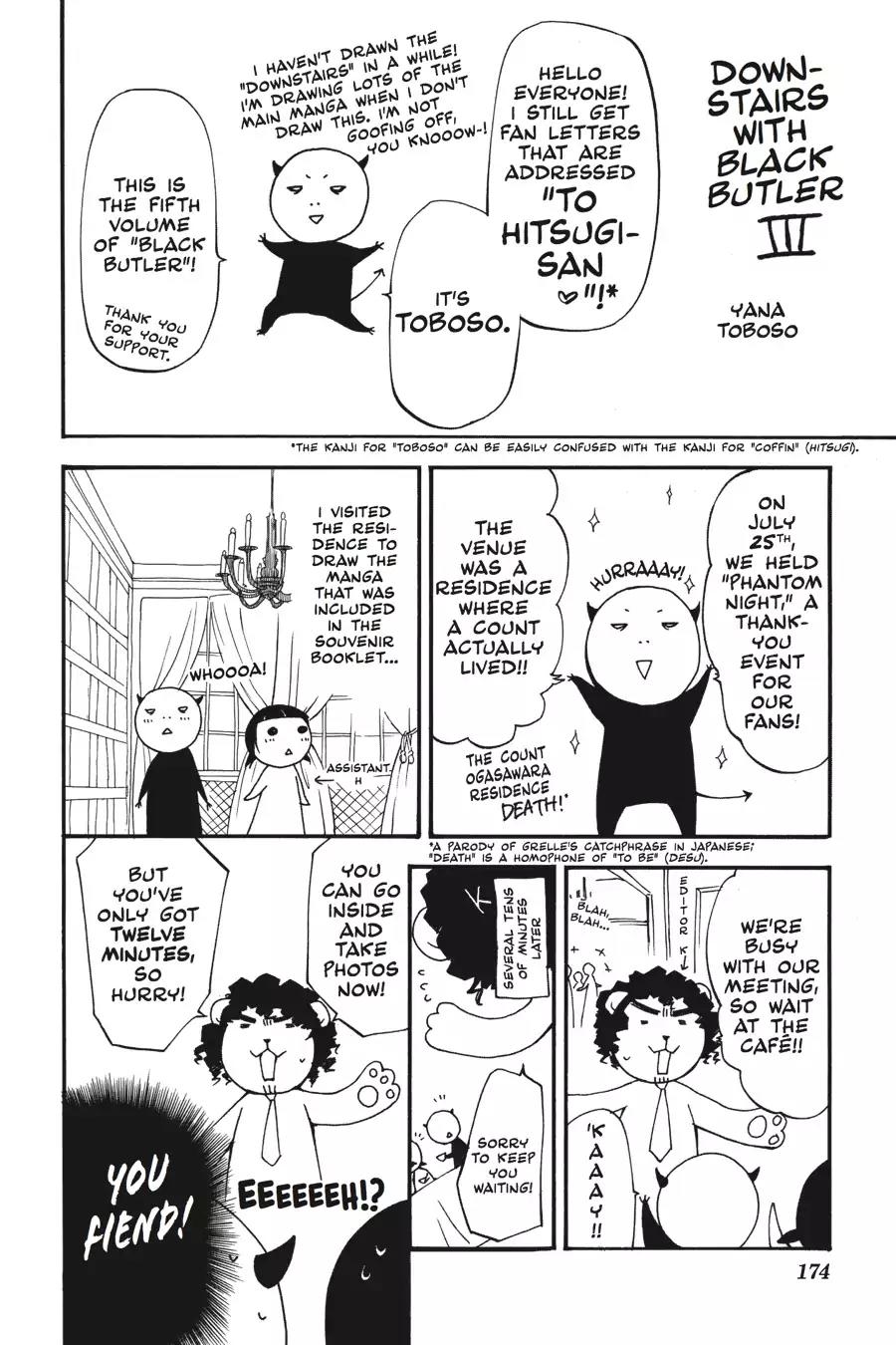 Kuroshitsuji Chapter 23 page 42 - Chapter 23: At midnight: The Butler, Agitated