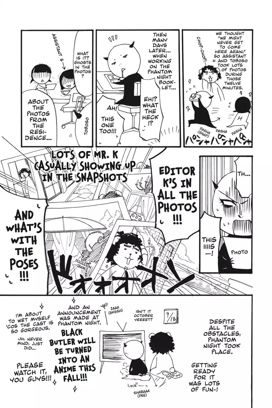 Kuroshitsuji Chapter 23 page 43 - Chapter 23: At midnight: The Butler, Agitated