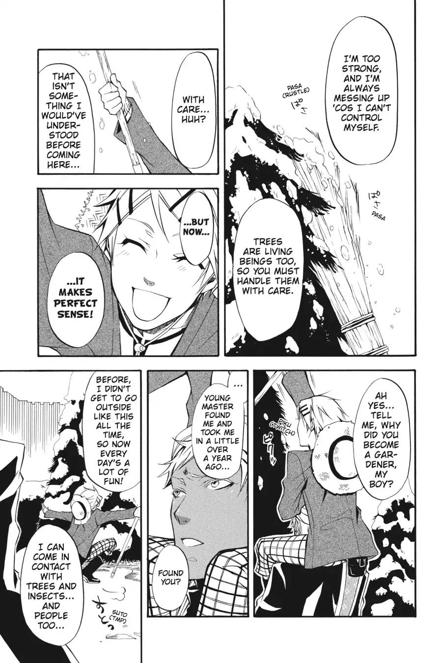 Kuroshitsuji Chapter 23 page 9 - Chapter 23: At midnight: The Butler, Agitated