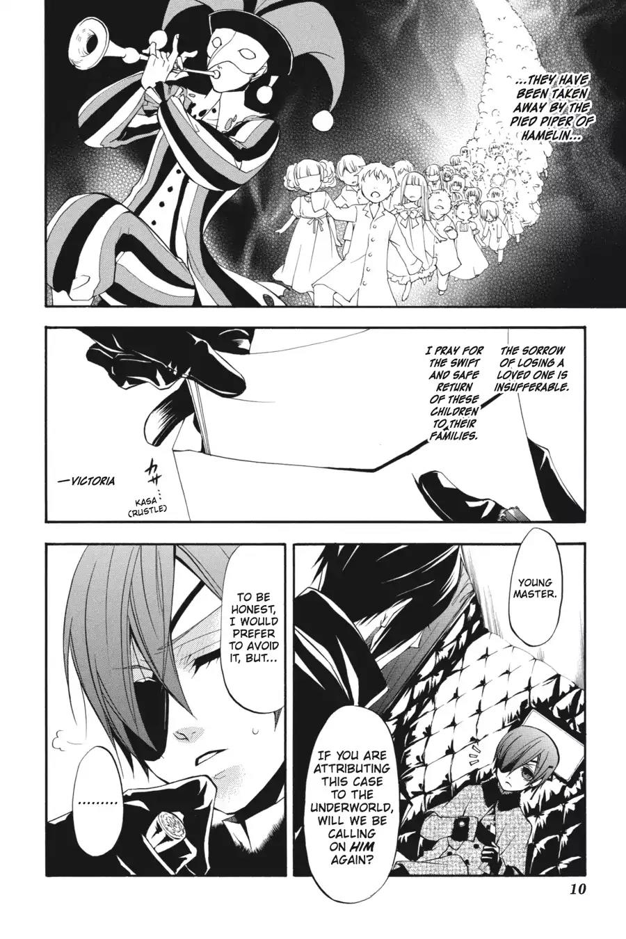 Kuroshitsuji Chapter 24 page 11 - Chapter 24: In the morning: The Butler, Onstage