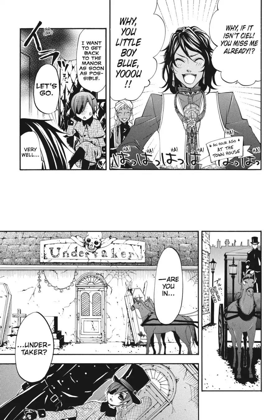 Kuroshitsuji Chapter 24 page 12 - Chapter 24: In the morning: The Butler, Onstage