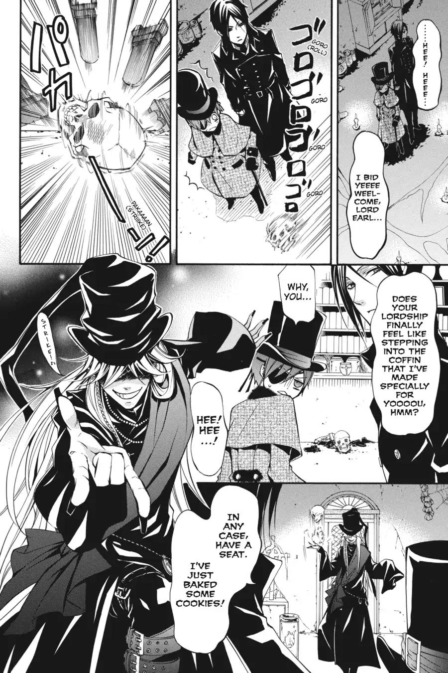 Kuroshitsuji Chapter 24 page 13 - Chapter 24: In the morning: The Butler, Onstage