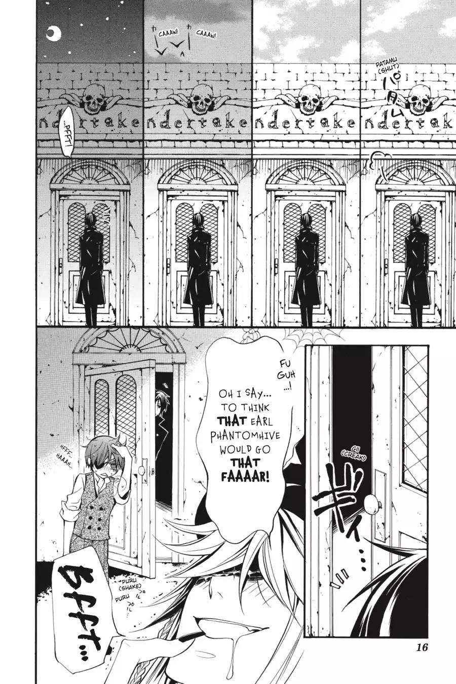 Kuroshitsuji Chapter 24 page 17 - Chapter 24: In the morning: The Butler, Onstage