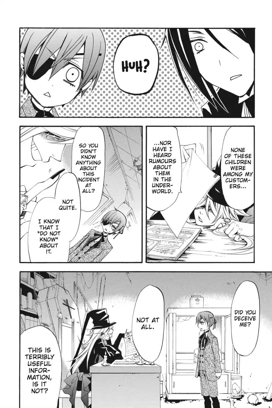 Kuroshitsuji Chapter 24 page 19 - Chapter 24: In the morning: The Butler, Onstage