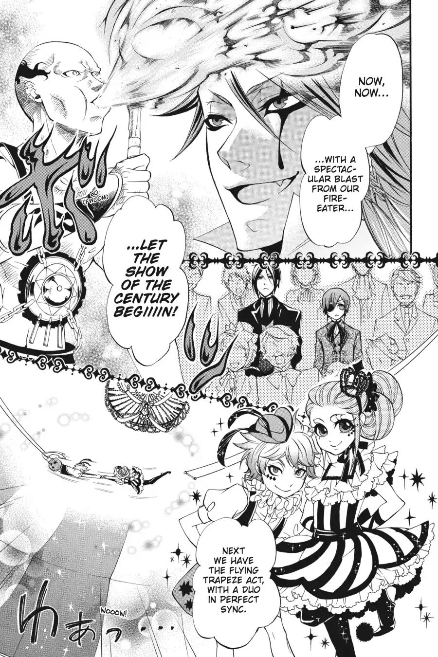 Kuroshitsuji Chapter 24 page 24 - Chapter 24: In the morning: The Butler, Onstage