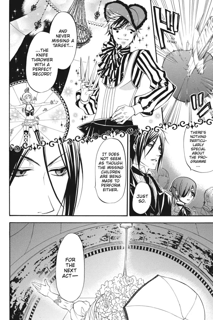 Kuroshitsuji Chapter 24 page 25 - Chapter 24: In the morning: The Butler, Onstage