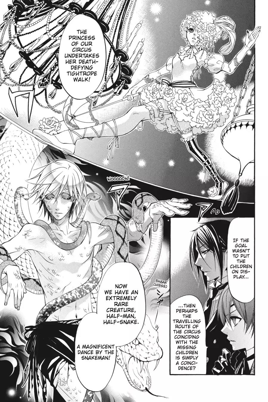 Kuroshitsuji Chapter 24 page 26 - Chapter 24: In the morning: The Butler, Onstage