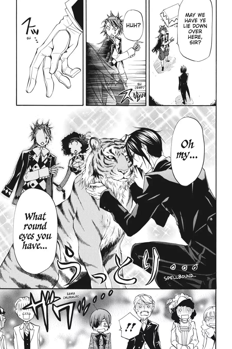 Kuroshitsuji Chapter 24 page 30 - Chapter 24: In the morning: The Butler, Onstage