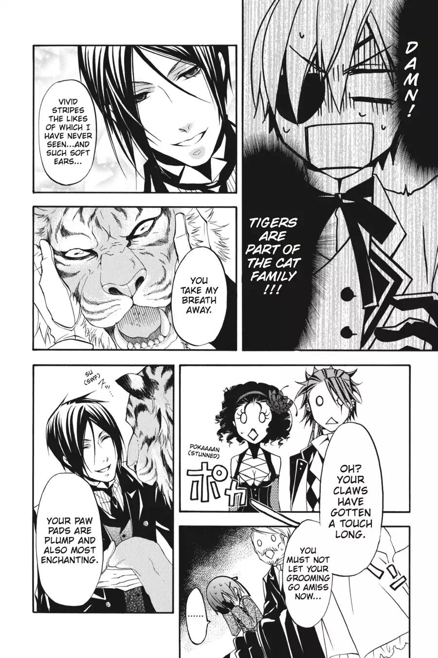 Kuroshitsuji Chapter 24 page 31 - Chapter 24: In the morning: The Butler, Onstage