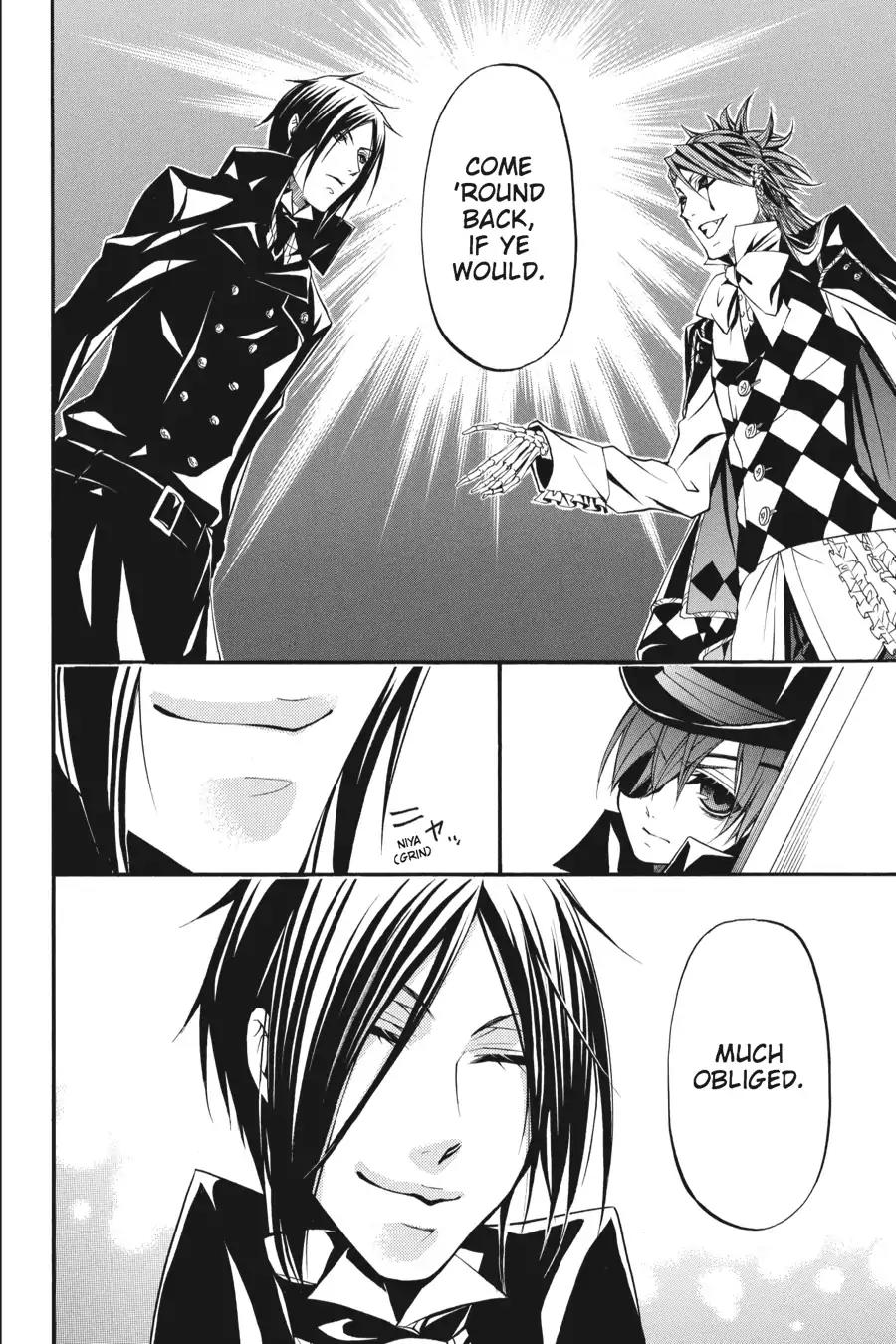 Kuroshitsuji Chapter 24 page 37 - Chapter 24: In the morning: The Butler, Onstage