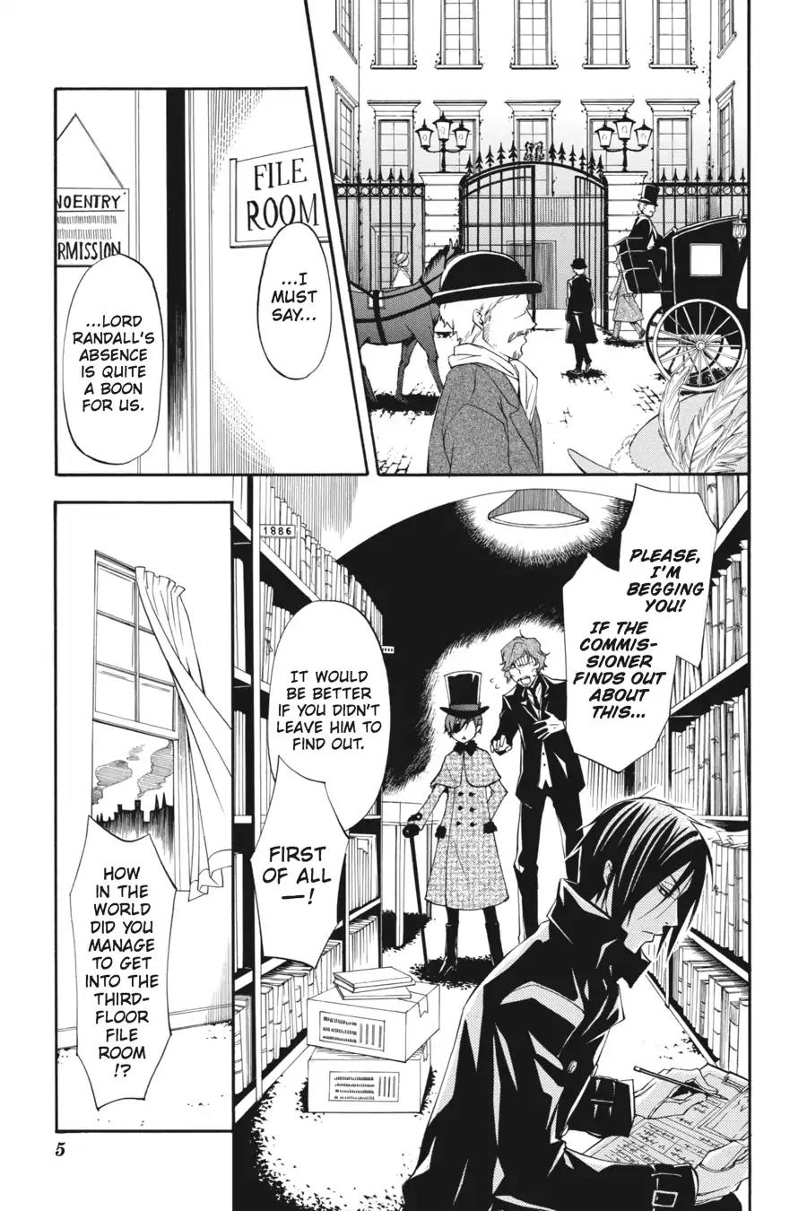Kuroshitsuji Chapter 24 page 6 - Chapter 24: In the morning: The Butler, Onstage