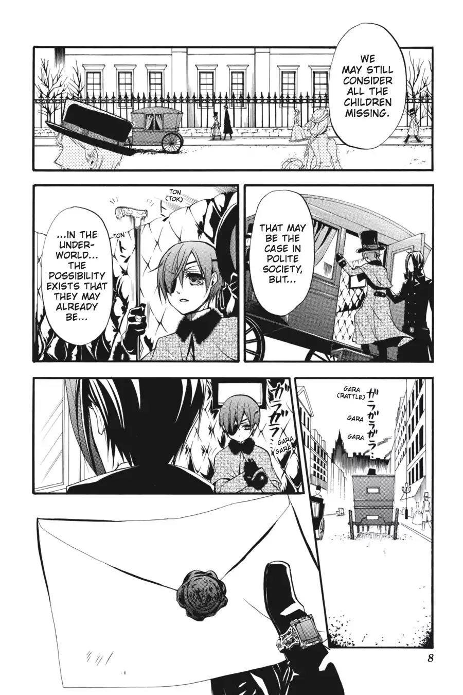 Kuroshitsuji Chapter 24 page 9 - Chapter 24: In the morning: The Butler, Onstage
