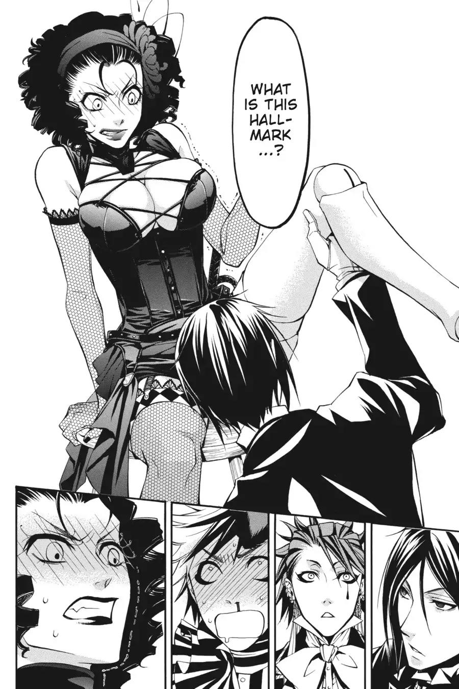 Kuroshitsuji Chapter 25 page 12 - Chapter 25: In the afternoon: The Butler, Treated