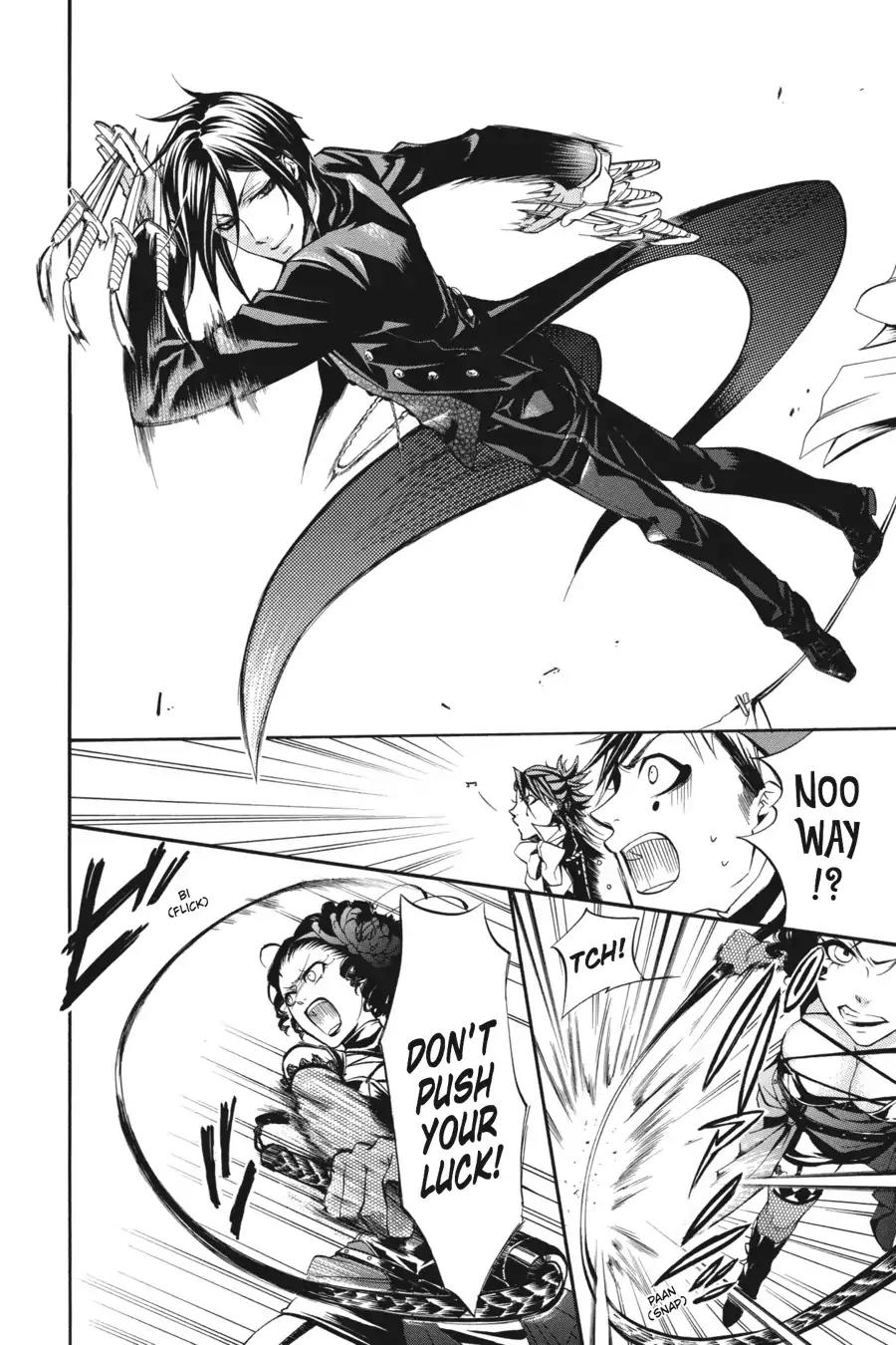 Kuroshitsuji Chapter 25 page 16 - Chapter 25: In the afternoon: The Butler, Treated