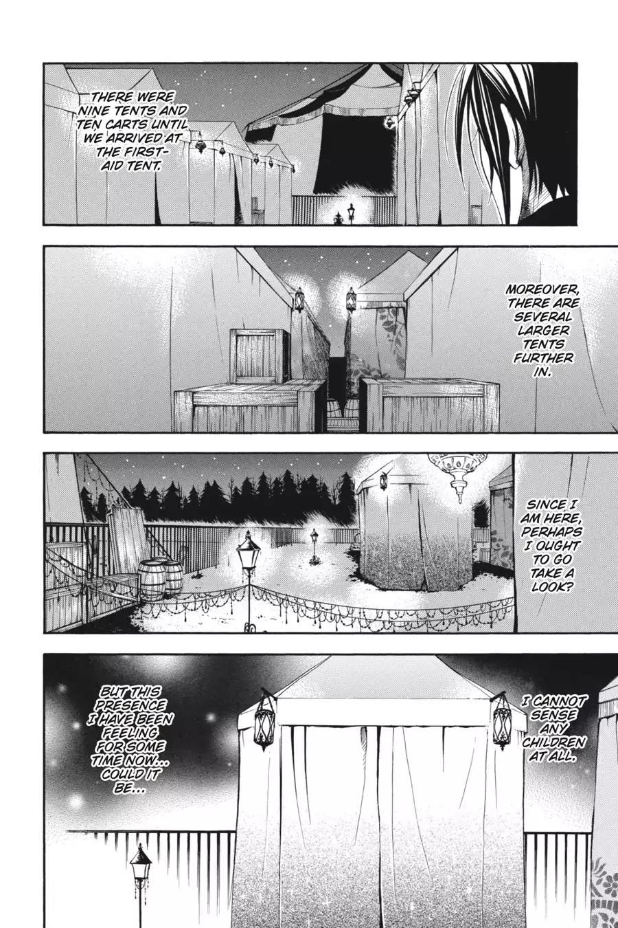 Kuroshitsuji Chapter 25 page 22 - Chapter 25: In the afternoon: The Butler, Treated
