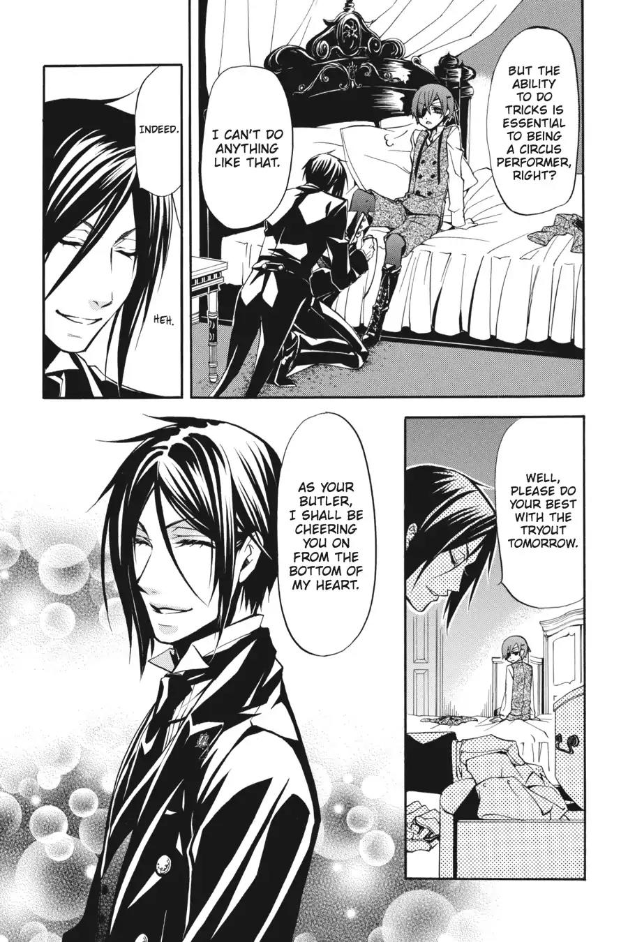 Kuroshitsuji Chapter 25 page 27 - Chapter 25: In the afternoon: The Butler, Treated