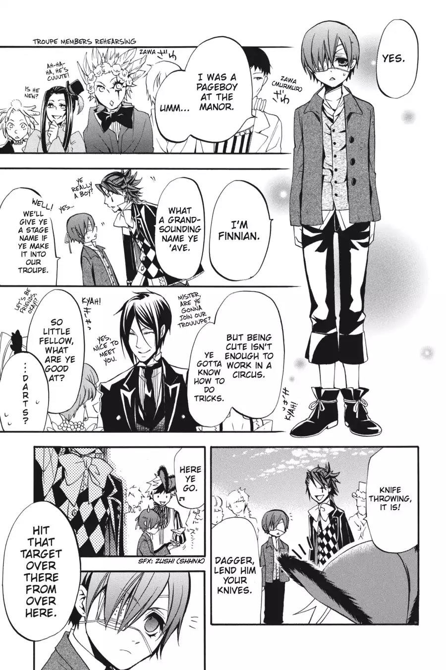 Kuroshitsuji Chapter 25 page 29 - Chapter 25: In the afternoon: The Butler, Treated