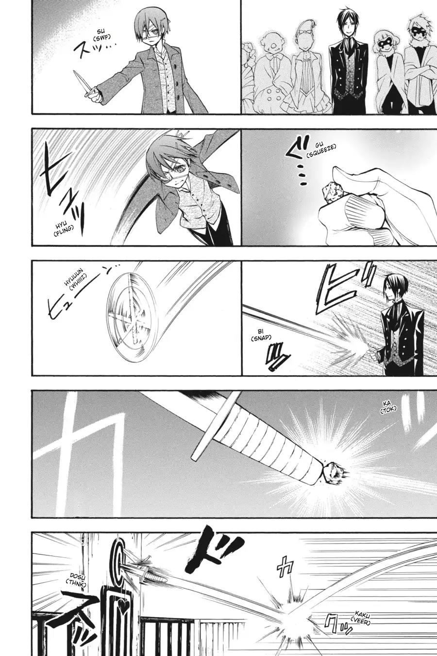 Kuroshitsuji Chapter 25 page 32 - Chapter 25: In the afternoon: The Butler, Treated
