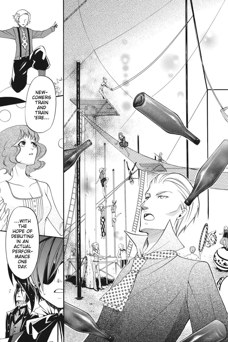 Kuroshitsuji Chapter 26 page 11 - Chapter 26: At night: The Butler, A Colleague
