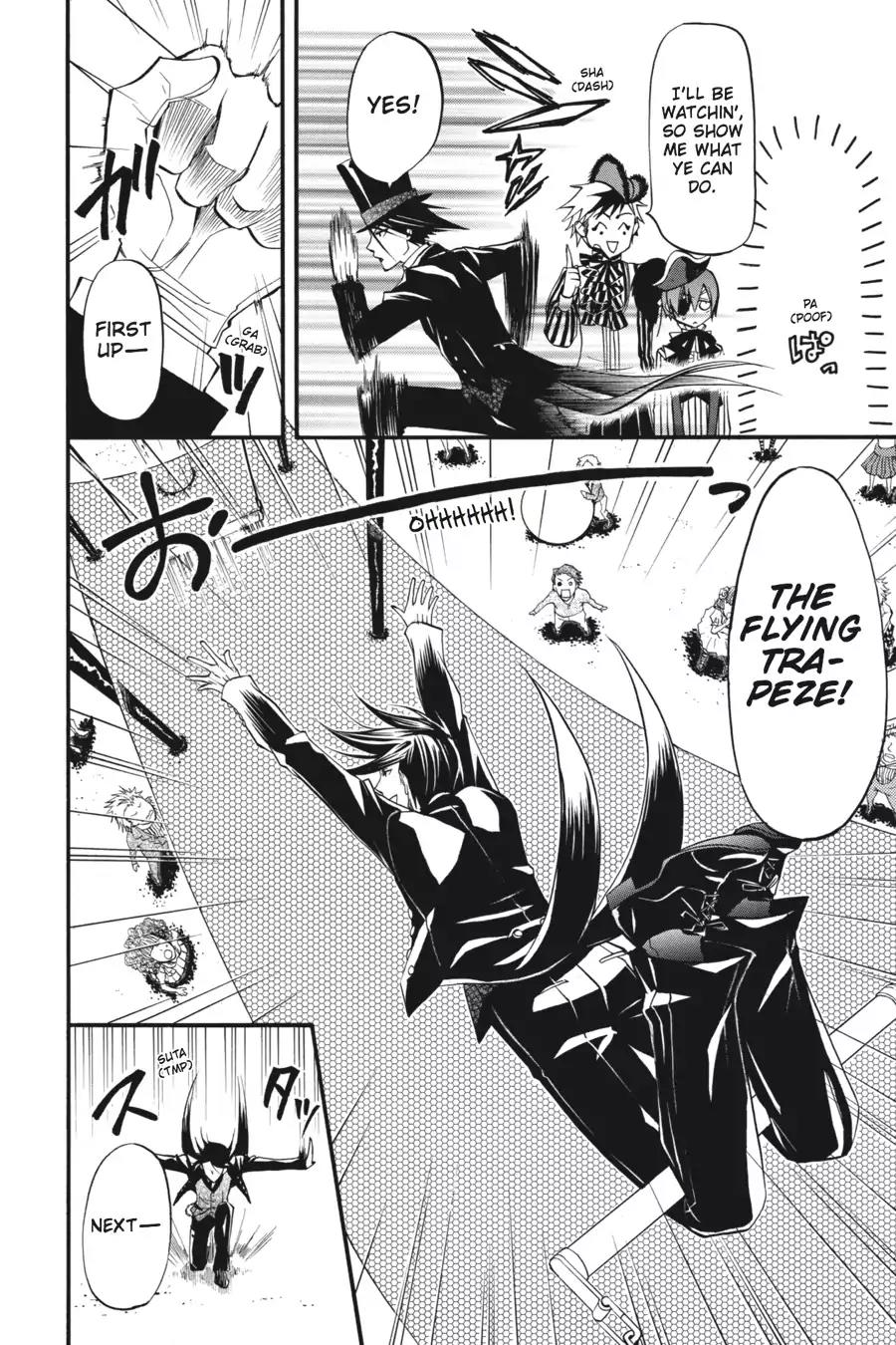 Kuroshitsuji Chapter 26 page 16 - Chapter 26: At night: The Butler, A Colleague