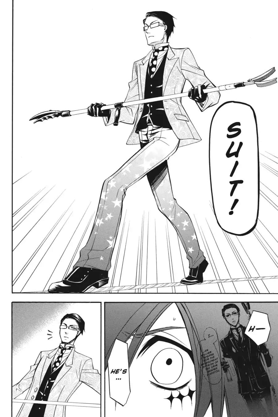 Kuroshitsuji Chapter 26 page 20 - Chapter 26: At night: The Butler, A Colleague