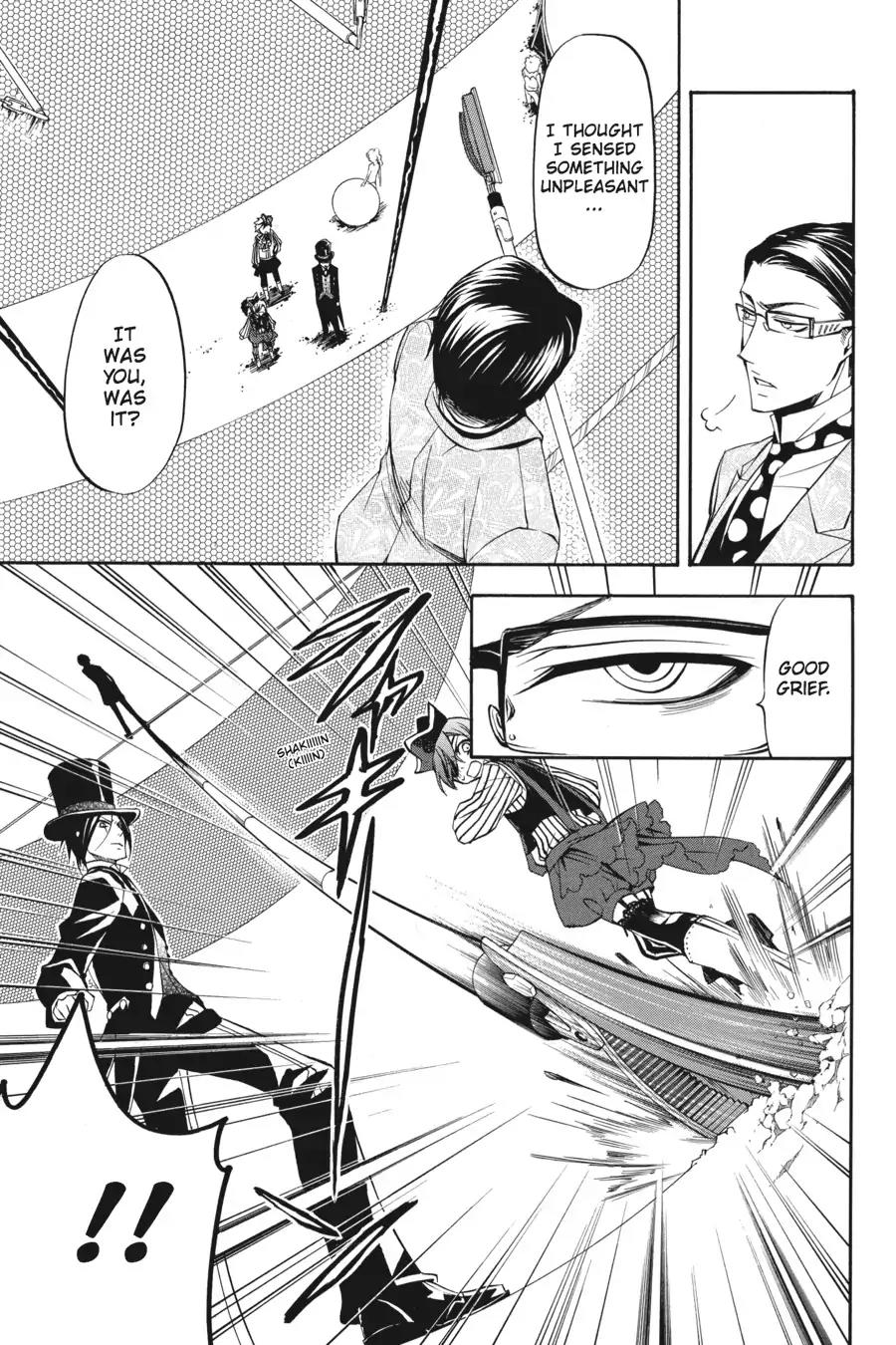 Kuroshitsuji Chapter 26 page 21 - Chapter 26: At night: The Butler, A Colleague