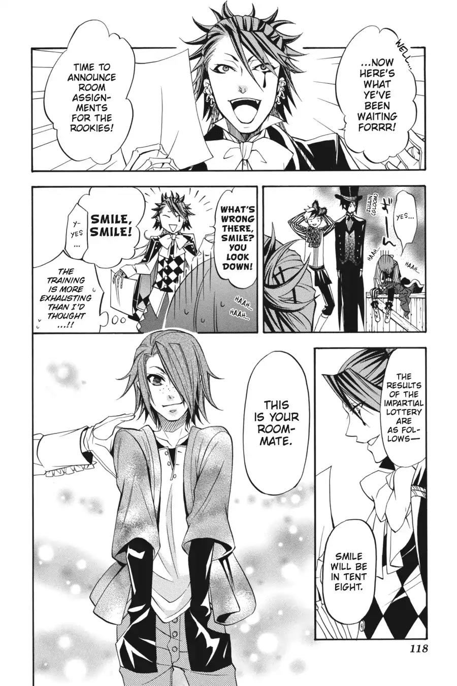 Kuroshitsuji Chapter 26 page 38 - Chapter 26: At night: The Butler, A Colleague