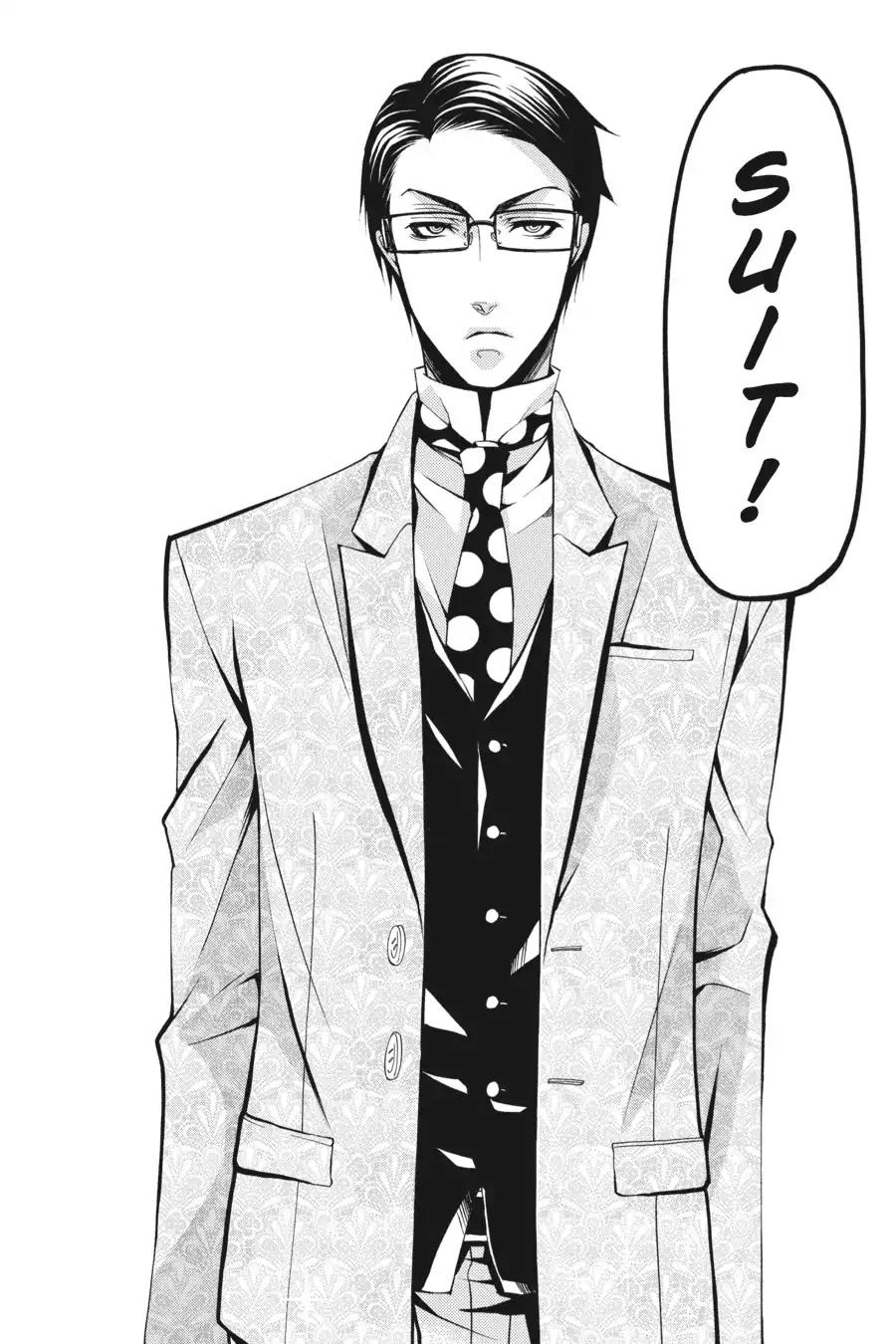 Kuroshitsuji Chapter 26 page 40 - Chapter 26: At night: The Butler, A Colleague